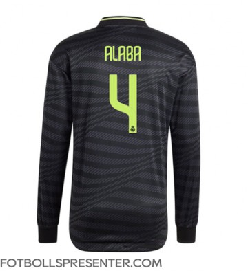 Real Madrid David Alaba #4 Tredje Matchtröja 2022-23 Långärmad